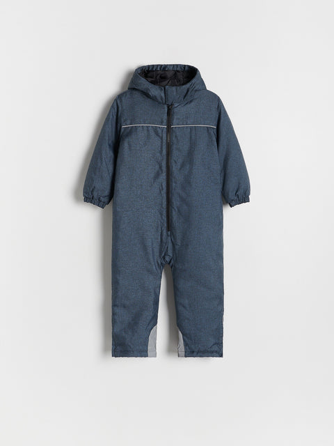 Reserved Boy's Navy Insulated Snowsuit With Hood | Reserved In Lebanon