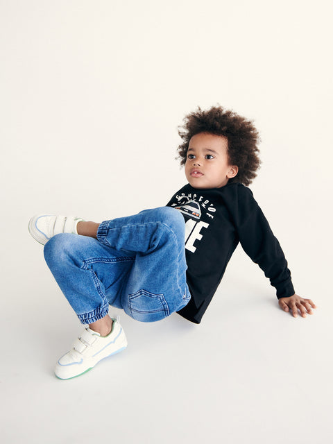 Reserved Boy's Blue Jogger Jeans | Reserved In Lebanon