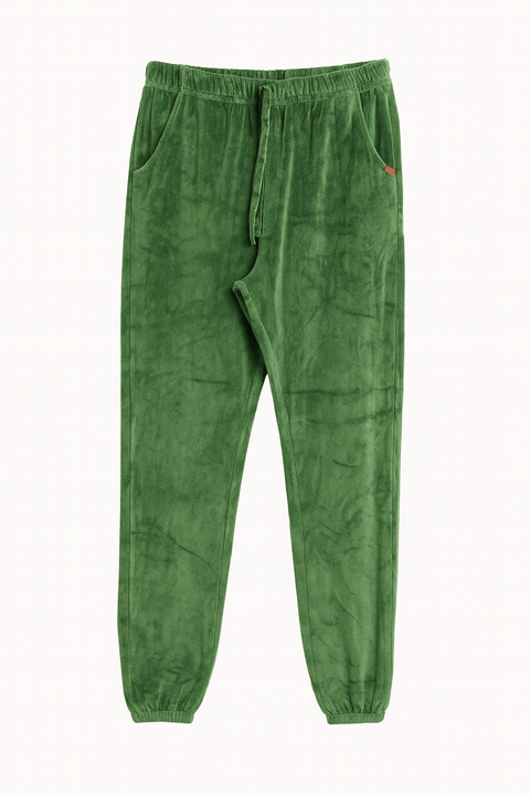 Boboli Girl's Green Velvet Pajama Bottom| Boboli in Lebanon