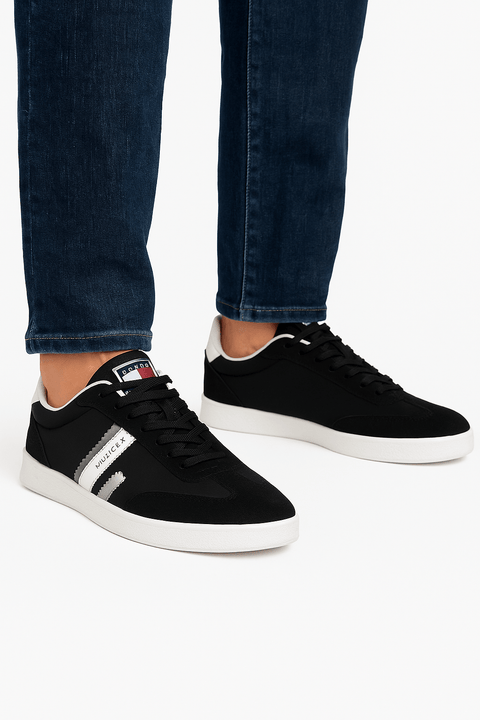 Enrico Coveri Men's Black Leopard Sneakers |Enrico Coveri In Lebanon