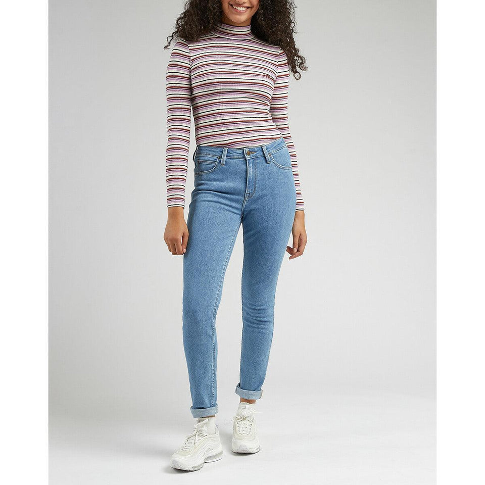 Lee Women's Blue Just A Breeze Scarlett Skinny High Waist Jeans | Lee In Lebanon