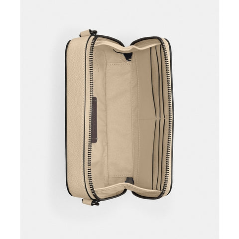 COACH Women's Beige Charter Slim Crossbody Bag | COACH Paris In Lebanon