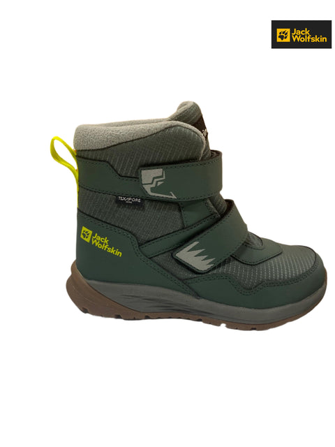 Jack Wolfskin Boy's Khaki Polar Bear Texapore Mid VC K Boots |Jack Wolfskin in Lebanon