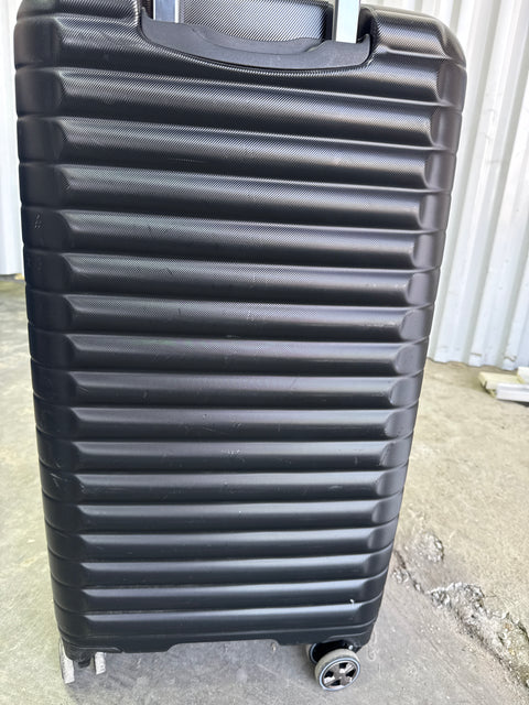 Delsey Black Expandable Carry On Spinner Luggage (Customer Return-Scratched Body) | Delsey In Lebanon