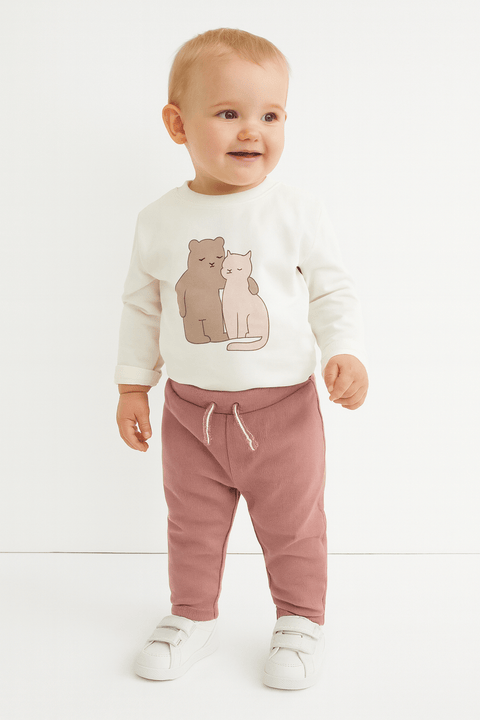 S.Oliver Baby Girl's Burgundy Sweatpants|S.Oliver in Lebanon