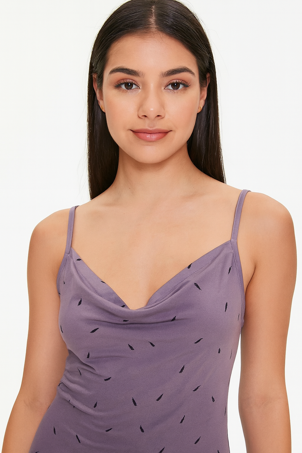 Forever 21 Women's Purple Printed Sleeveless Mini Dress |Forever 21 In Lebanon