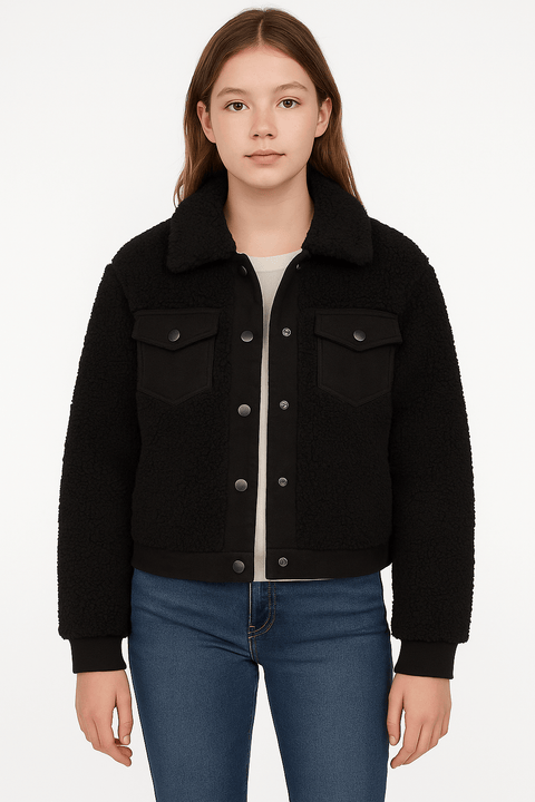 S.Oliver Girl's Black Jacket |S.Olive in Lebanon