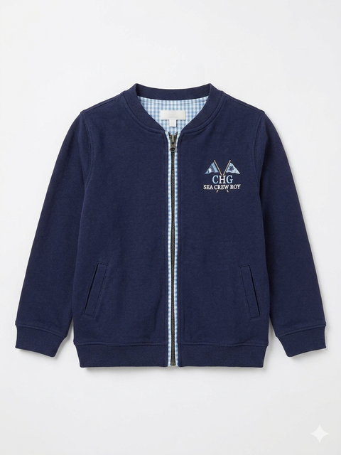 Charanga Boy's Navy Printed Jacket | Charanga In Lebanon