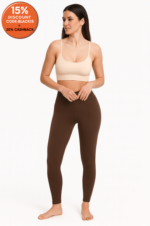 LeGer Women's Brown Leggings |LeGer in Lebanon