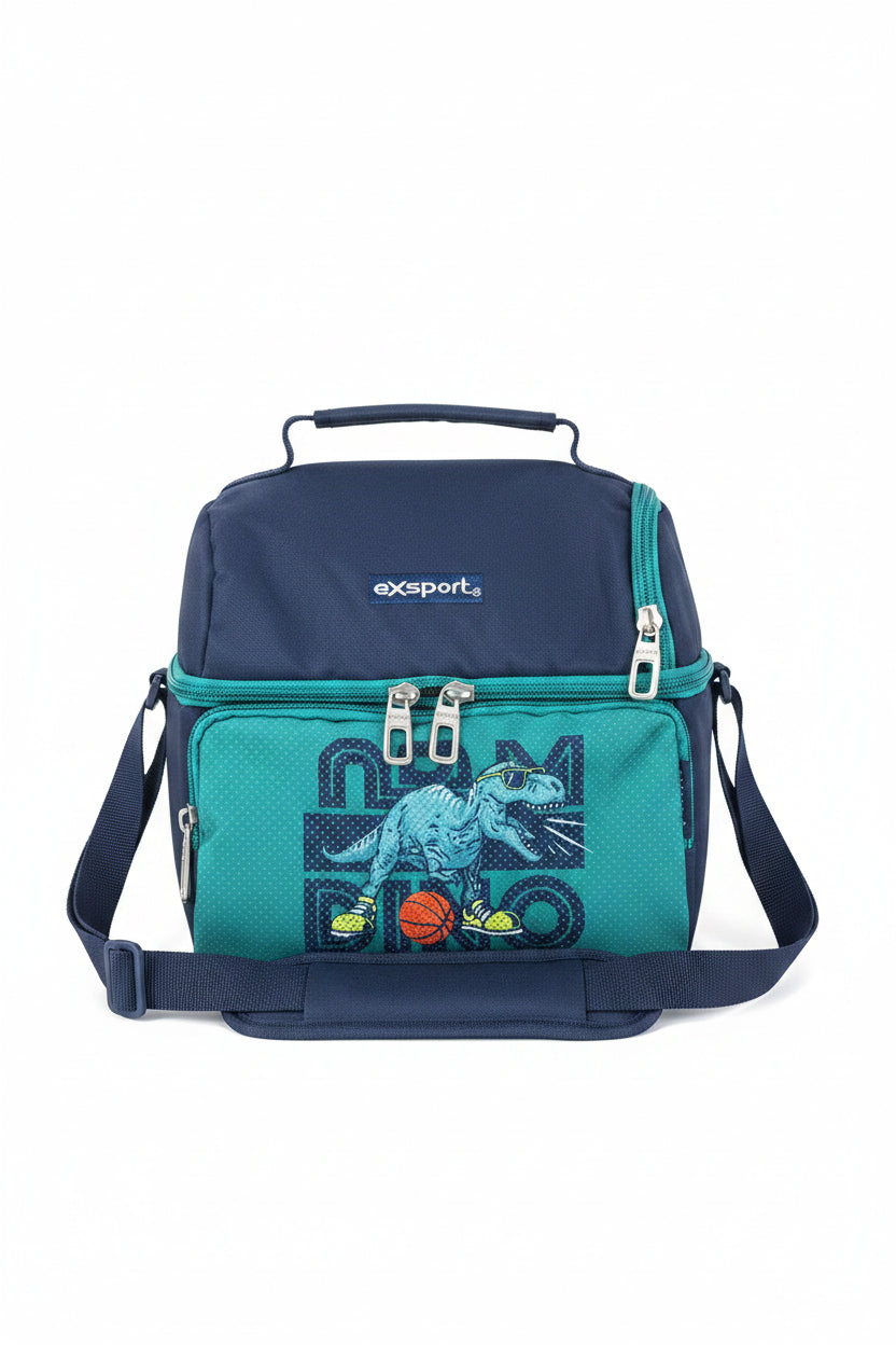 Exsport Lunch Bag Blended Dino Thermal Top Opening(SBEXB2627579)