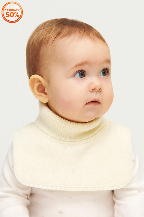 Sinsay Fox & Bunny Baby Girl's Off White Infinity Scarf | Sinsay In Lebanon