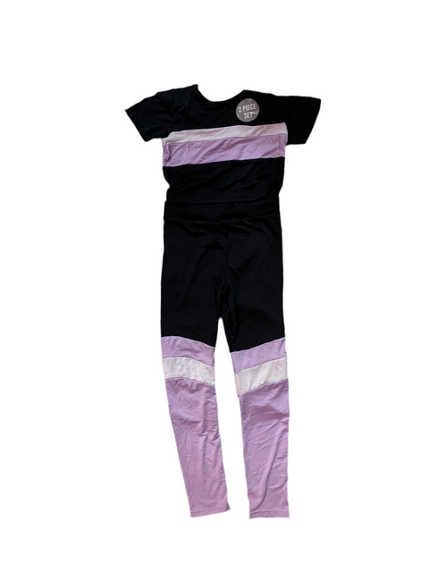 Sinsay Girl's Black & Purple Pajama Set  | Sinsay In Lebanon