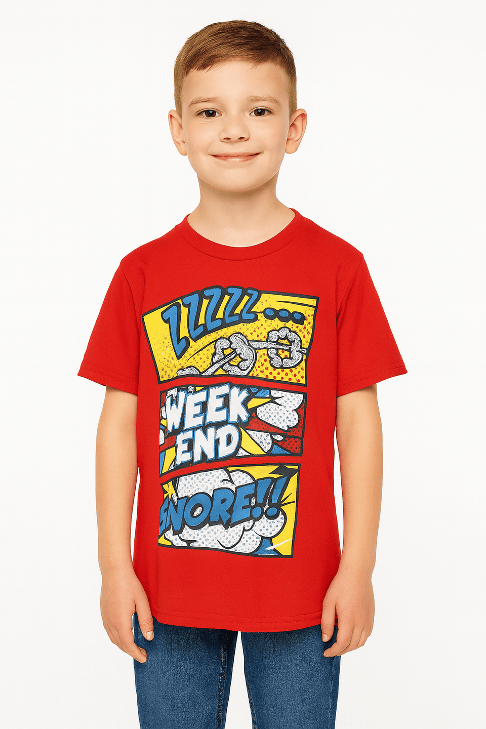 Max Olivia Boy's Multicolor T-Shirt ABFK1681.1