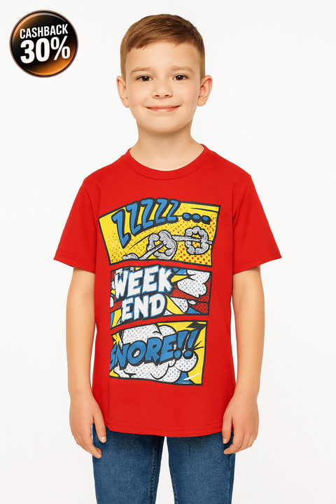 Max Olivia Boy's Multicolor T-Shirt ABFK1681.1