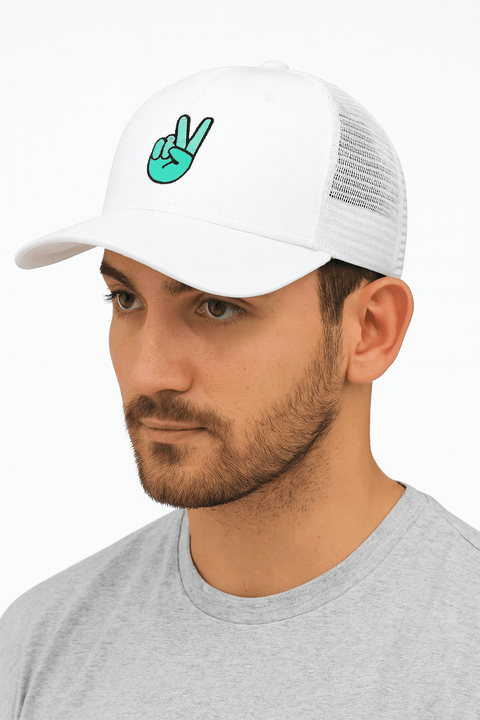Sun & Stone Men's White Cap ABW1074