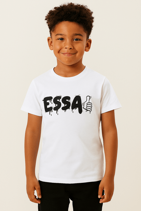 Sinsay Boy's White  T-Shirt  ANFK910