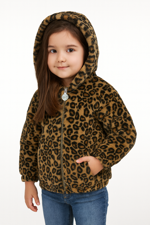 Terranova Girl's Tiger Fur Jacket |Terranova  in Lebanon