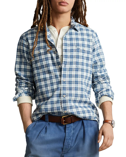 Polo Ralph Lauren Men's Multicolor Checkered Classic Fit Shirt | Polo Ralph Lauren In Lebanon