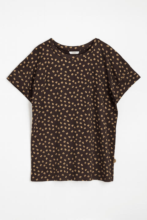 POMPdeLUX Girl's Dark Purple Long-Sleeve Blouse |POMPdeLUX in Lebanon