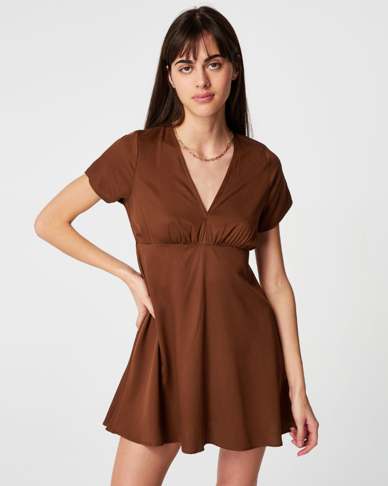 DCM Jennyfer Women's  Brown Dress 77DONO/3666545003