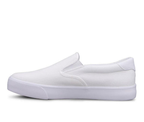 Lugz Men's White Clipper Casual Slip On Sneaker |Lugz In Lebanon