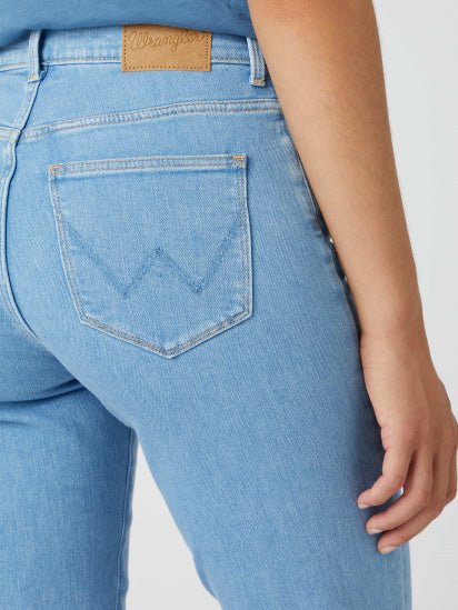 Wrangler Women's Light Blue Straight Jeans | Wrangler In Lebanon