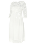 Mamailicious Women's White Dress 11200674 FE188