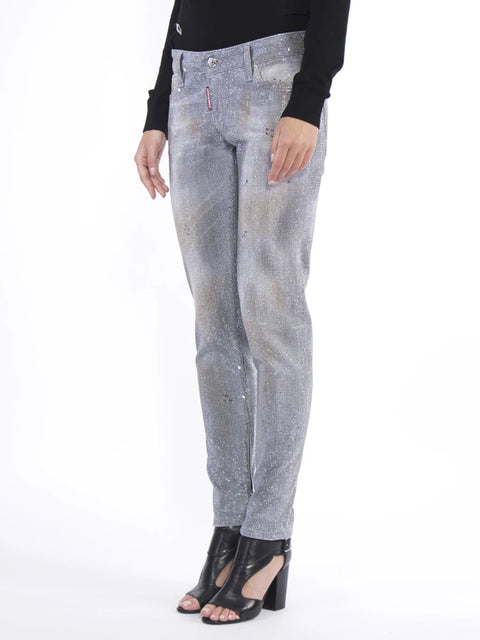Dsquarred2 Women's Grey  Jeans  S75LA0889 FA52(AA64) shr