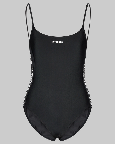 SuperDry Women's Black Swimsuit UH3VG FE910(SHR)