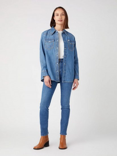 Lee Women's Blue Denim Smitten Kitten Button Down Heritage Shirt | Lee In Lebanon