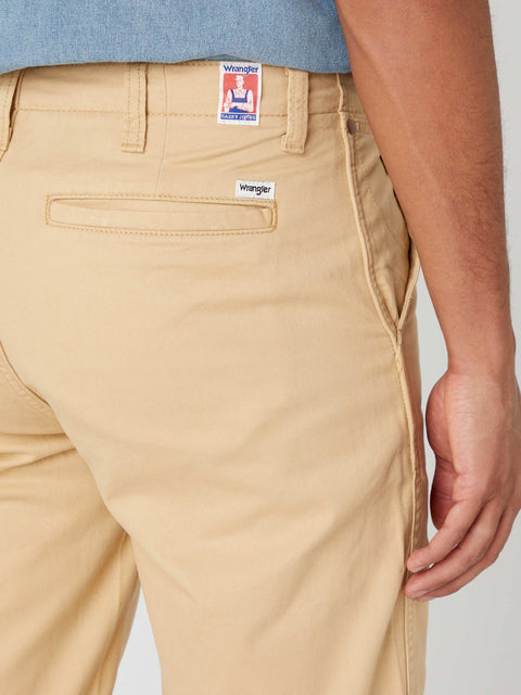Wrangler Men's Taos Taupe Casey Chino Short | Wrangler In Lebanon