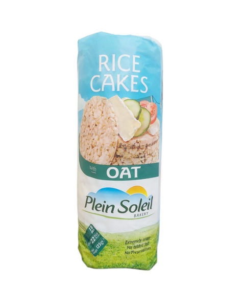 Plein Soleil Rice Cakes with Oat 18pcs 125g
