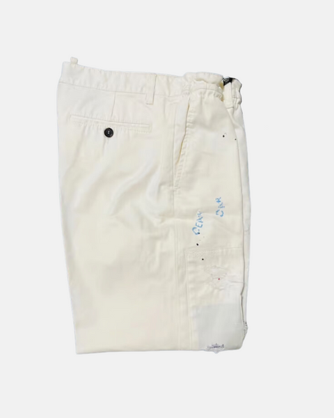 Dsquared2 Men's White Pants S74KA0974 FA96(AA34)