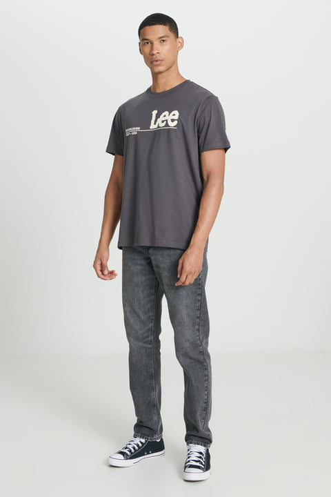 Lee Men's Grey Regular Fit T-Shirt | Lee In Lebanon