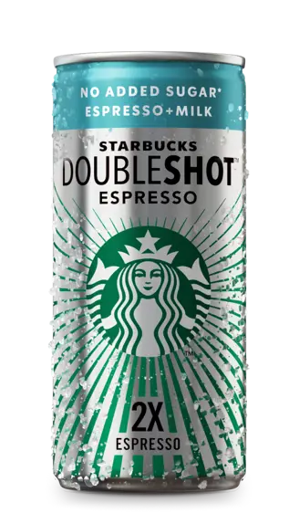 Starbucks مزدوج اللقطة إسبرسو السكر الحرة 200 مل