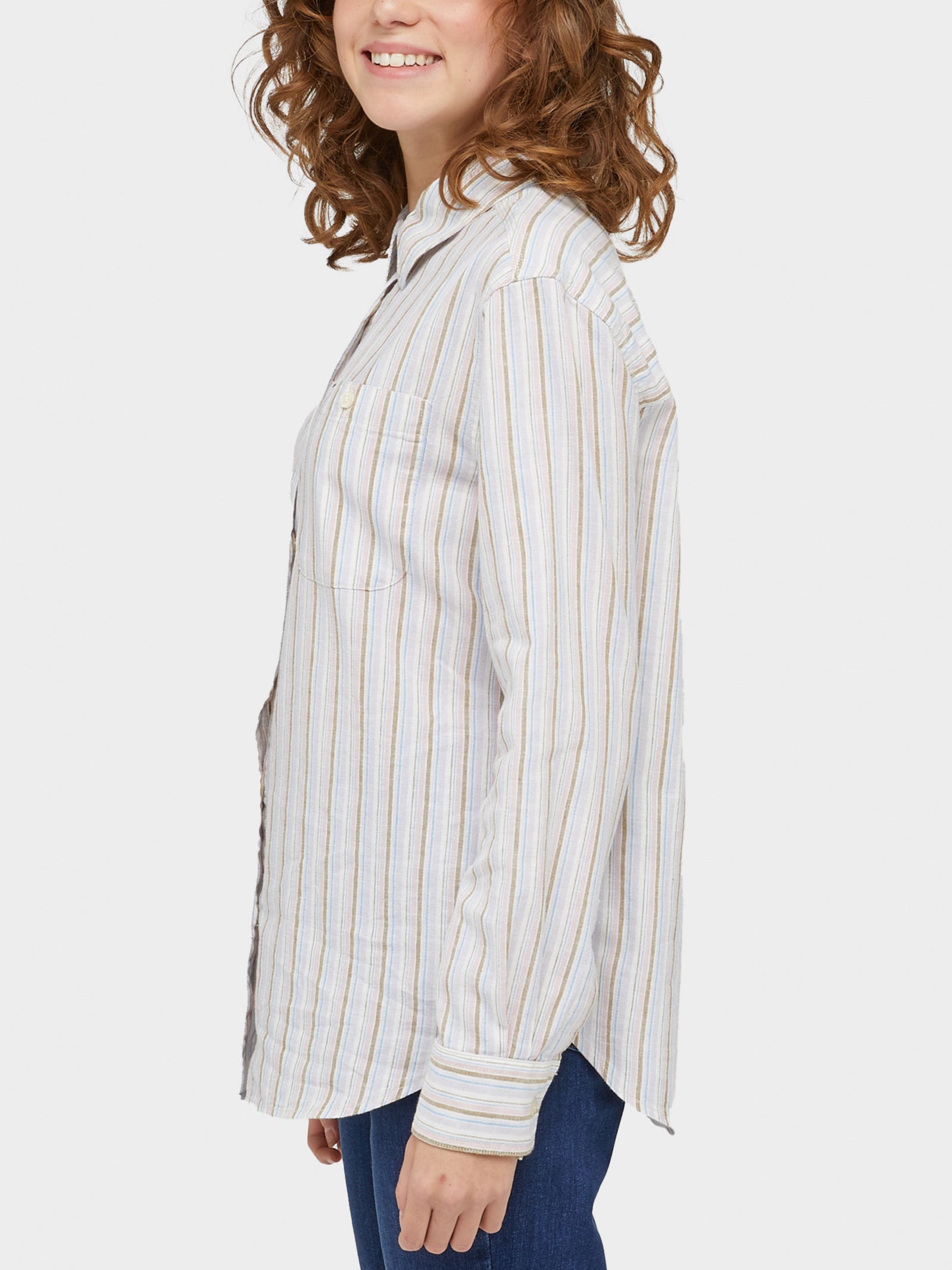 Lee Women's Multicolor Striped Long Sleeve Shirt | Lee In Lebanon