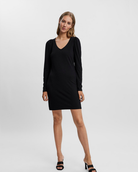 Vero Moda Women's  Black Dress 10253780 FE455(shr)