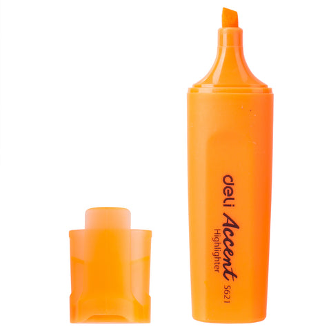 Deli Orange Accent Highlighter-S621 | Deli  In Lebanon
