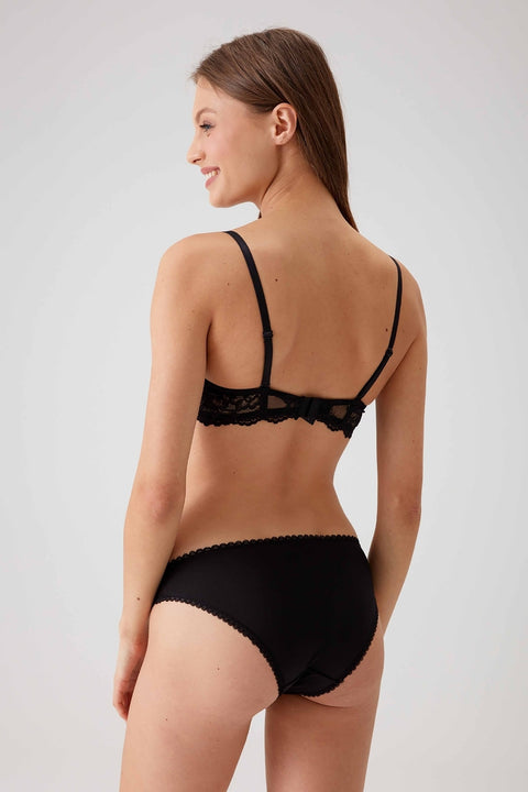 Pierre Cardin Women's Underwear Push Up Padded Lace Bra Set 4561(yz23)