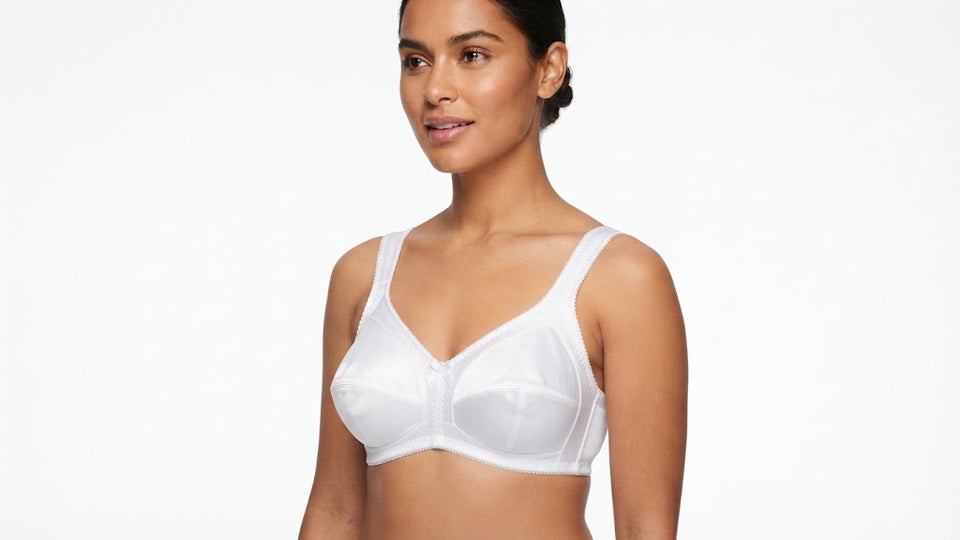 Bali Women's White Comfort Full-Coverage Seamless Bra