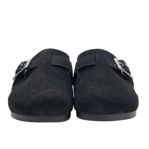 Staheekum Women's Black Crescent Slippers | Staheekum In Lebanon