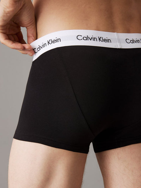 Calvin Klein Men's Black Pack Of 3 Microfiber Stretch Boxers | Calvin Klein In Lebanon