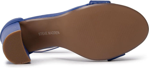 Steve Madden Women's Blue Leather Carrson Heels |Steve Madden In Lebanon