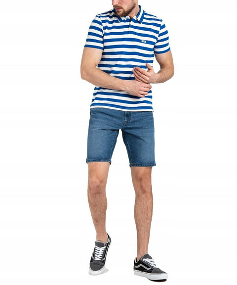Wrangler Men's Blue & White Striped T-Shirt | Wrangler In Lebanon