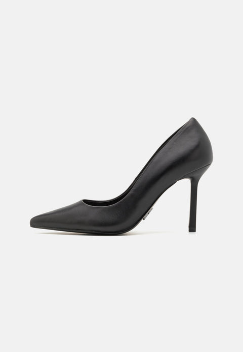 Steve Madden Women's Black Classie Leather Heels | Steve Madden In Lebanon