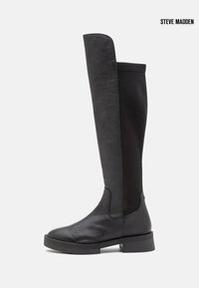 Steve Madden Women's Black Maxtom Leather Boots |Steve Madden in Lebanon