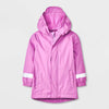 Cat & Jack Girl's Mauve Toddler Solid Rain Hooded Jacket | Cat & Jack In Lebanon