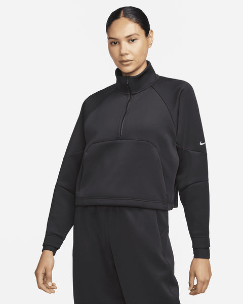 Nike Women's Black Dri-FIT Prima 1/2-Zip Training Blouse | Nike In Lebanon