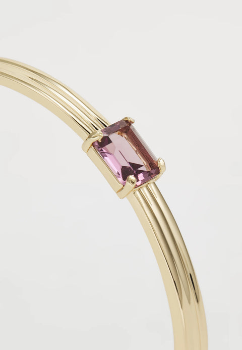 Lauren Ralph Lauren Women's Gold-Tone Color Rectangular St Pink Bracelet | Lauren Ralph In Lebanon