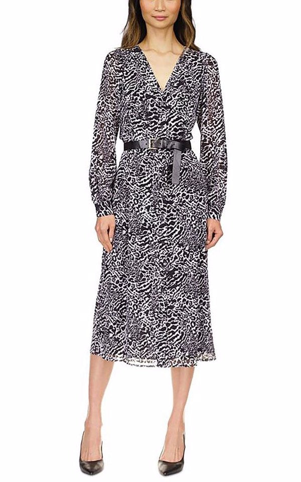 Michael Kors Women's Printed Buttoned Dress | Michael Kors In Lebanon